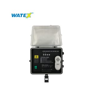 Caja y control para cascadas LED – Watex